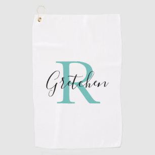 Monogrammed Golf Towel