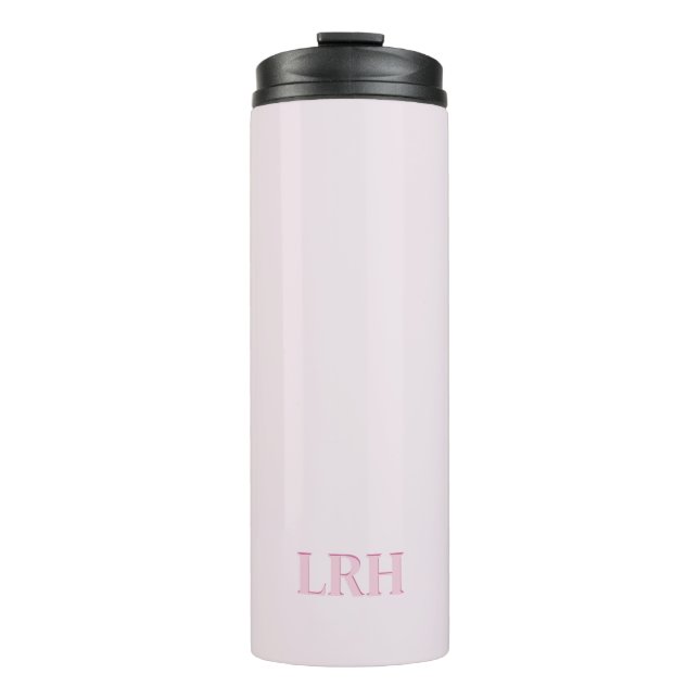 Monogrammed Golf Tumbler – Modern Style (Front)