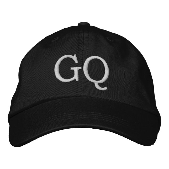 MONOGRAMMED GQ HAT (Front)
