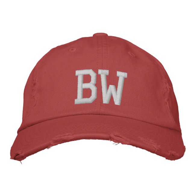 MONOGRAMMED HATS (Front)