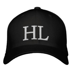MONOGRAMMED HATS