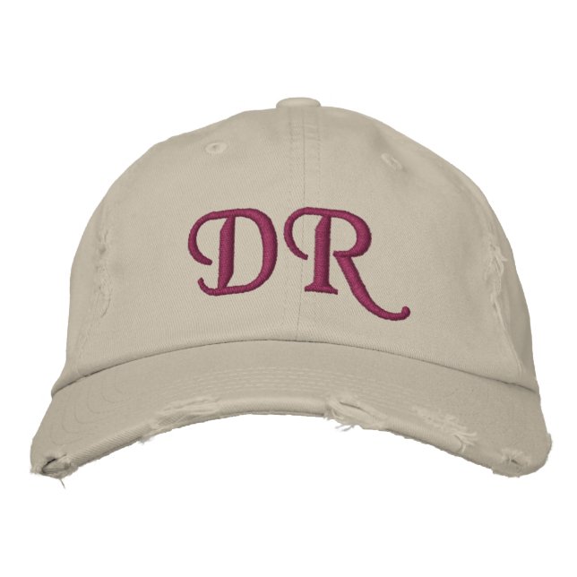 MONOGRAMMED HATS (Front)