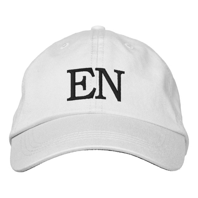 MONOGRAMMED HATS (Front)