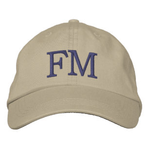 MONOGRAMMED HATS