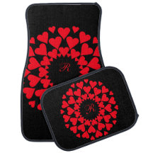 Monogrammed Heart Explosion