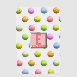 Monogrammed Ladies Golf Gifts Golf Towel