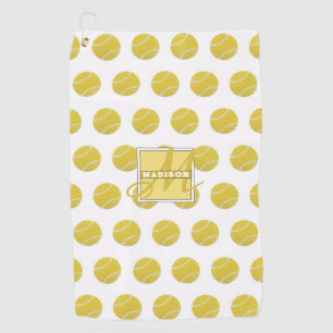 Monogrammed Ladies Tennis Gifts Golf Towel