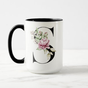 Monogrammed Letter S Coffee Mug