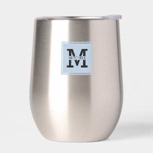 Monogrammed Modern and Minimalist Personalised