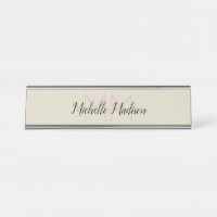 Monogrammed Modern Calligraphy Name Initials