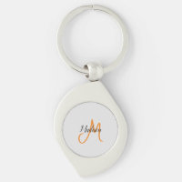 Monogrammed Modern Handwriting Name Initial