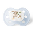 Monogrammed Monkey Pacifier
