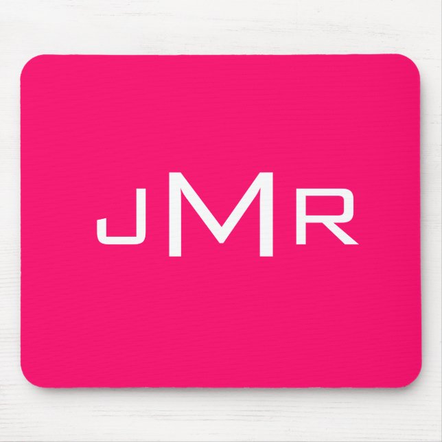 Monogrammed Mouse Mat (Front)