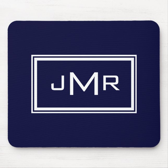 Monogrammed Mouse Mat (Front)