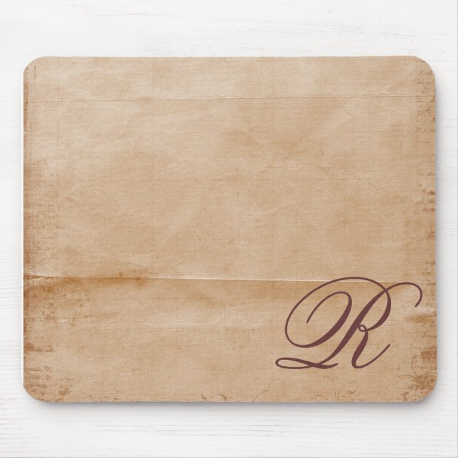 Monogrammed Mouse Mat (Front)