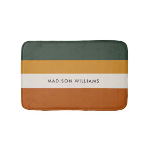 monogrammed,name, bath mat