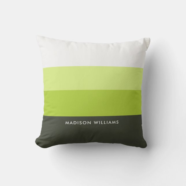 monogrammed,name, cushion (Front)