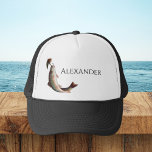Monogrammed Name Fishermen Flyfishing Hat<br><div class="desc">Monogrammed Name Fishermen Flyfishing Hat. Personalised Fly Guy hats are great gifts for men,  women,  and kids (and you,  too,  of course!).</div>