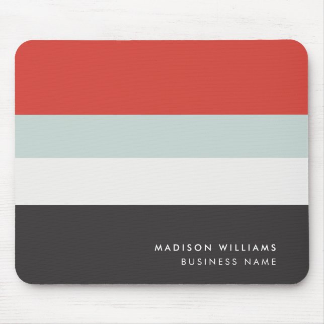 monogrammed,name, mouse mat (Front)