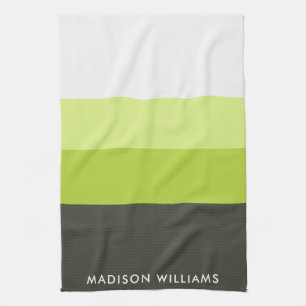 monogrammed,name, tea towel
