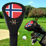 Monogrammed & Norway Flag Golf Clubs Covers<br><div class="desc">GOLF Head Covers: Norway & Norwegian Flag monogrammed name,  golf games - love my country,  travel,  holiday,  golfing patriots / sport fans</div>
