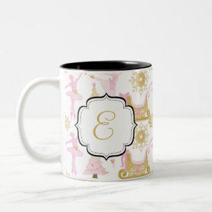Monogrammed Nutcracker Suite Ballet Tea Coffee Mug
