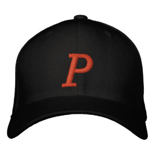 Monogrammed P Adjustable Cap