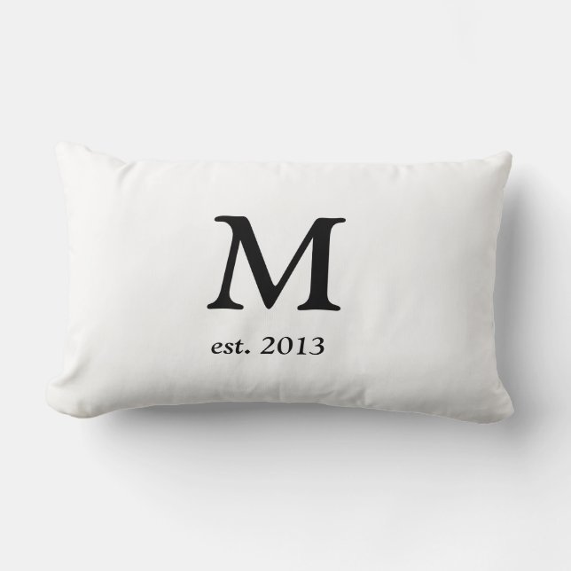 Monogrammed Pillow (Front)