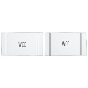 Monogrammed Pillowcases