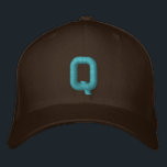 Monogrammed Q Adjustable Cap<br><div class="desc">Support your favourite team with this cap. Monogram is customisable,  so you can substitute another letter in place of the "Q". Choose from a variety of cap and stitch colours.</div>