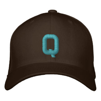 Monogrammed Q Adjustable Cap