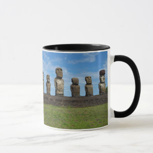 Monogrammed Rapa Nui Coffee Mug