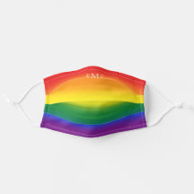 Monogrammed Soft Blended Rainbow