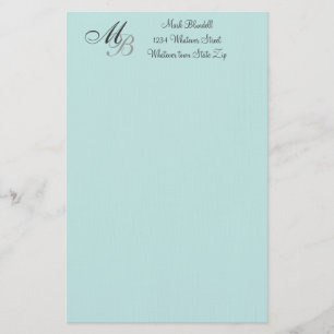Monogrammed Stationery