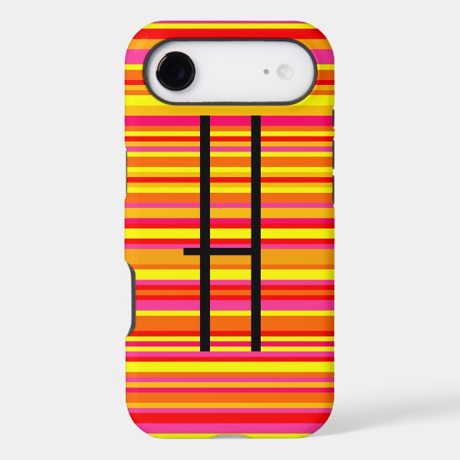 Monogrammed Stripe (Back)