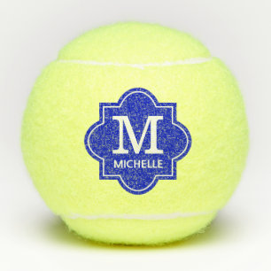 Monogrammed Tennis Balls