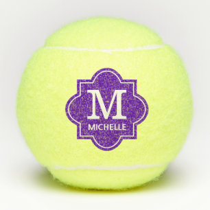 Monogrammed Tennis Balls