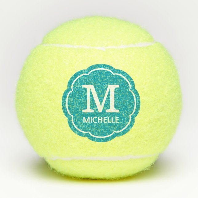Monogrammed Tennis Balls (Front)