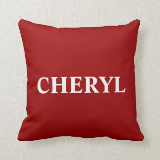 Monogrammed Throw Pillow