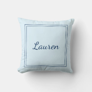 Monogrammed Throw Pillow