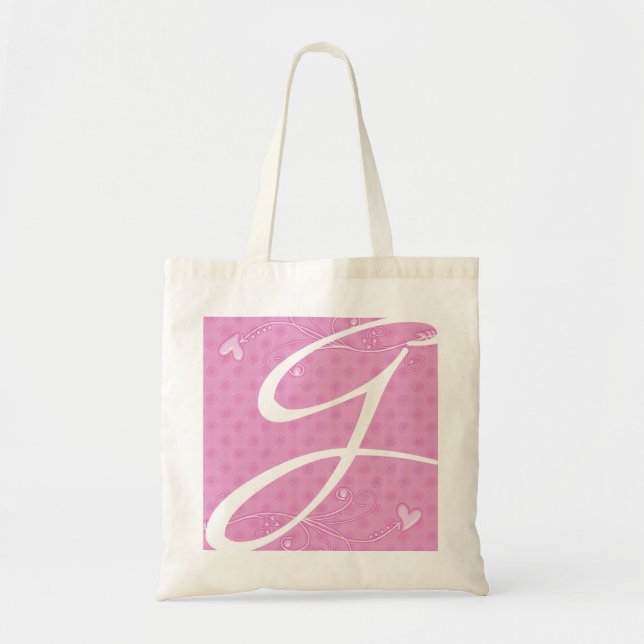 Monogrammed tote bags (Front)