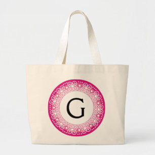 Monogrammed tote bags