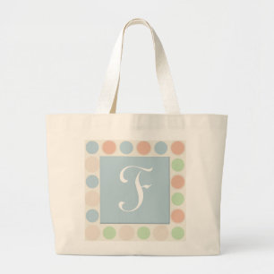 Monogrammed tote bags