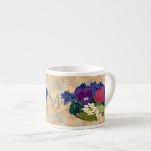 Monogrammed Tuscan Kitchen Expresso Mug