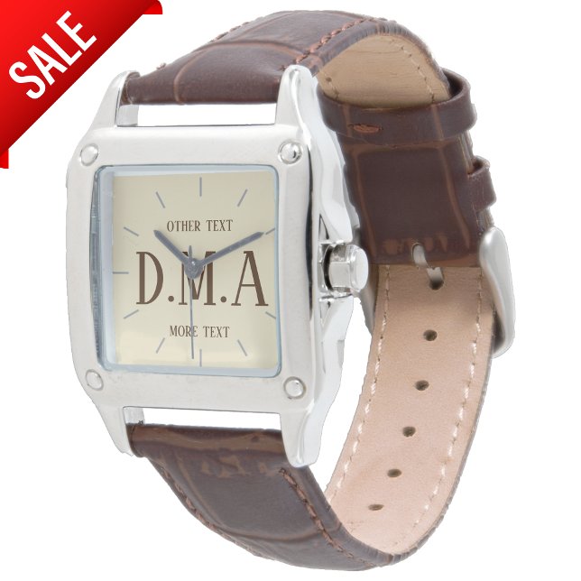 Monogrammed Watch Women Personalised Elegant (Creator Uploaded)
