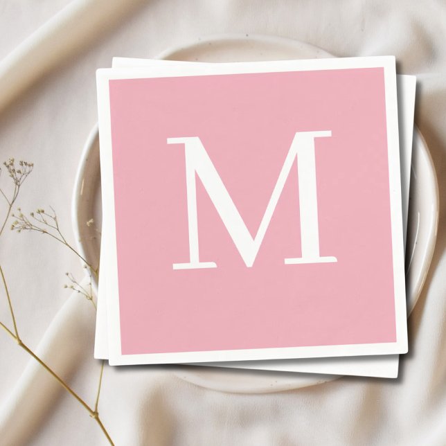 Monogrammed Wedding Napkin Blush Design  (Monogrammed Wedding Napkin Blush Design
)