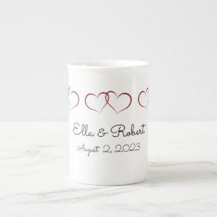 Monogrammed wedding or anniversary Speciality Mug