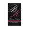 Monograms Business Cards Makeup Artist Pink