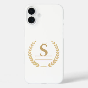 Monograms iPhone 16 Plus Case