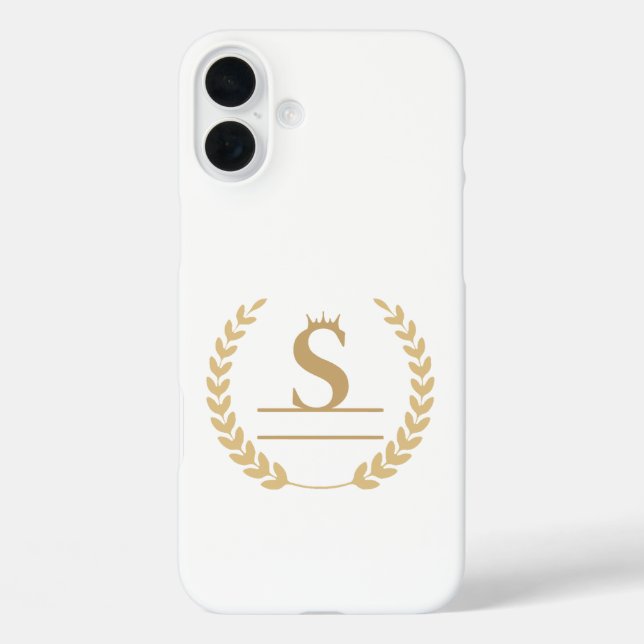Monograms Case-Mate iPhone Case (Back)